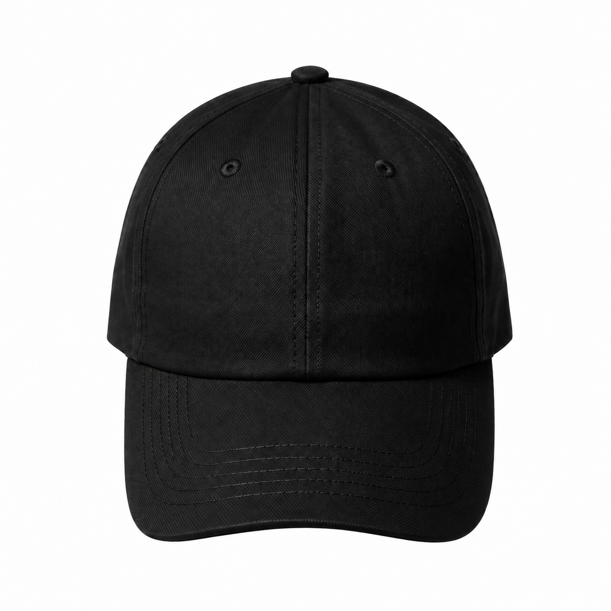 Black Flex cap on white