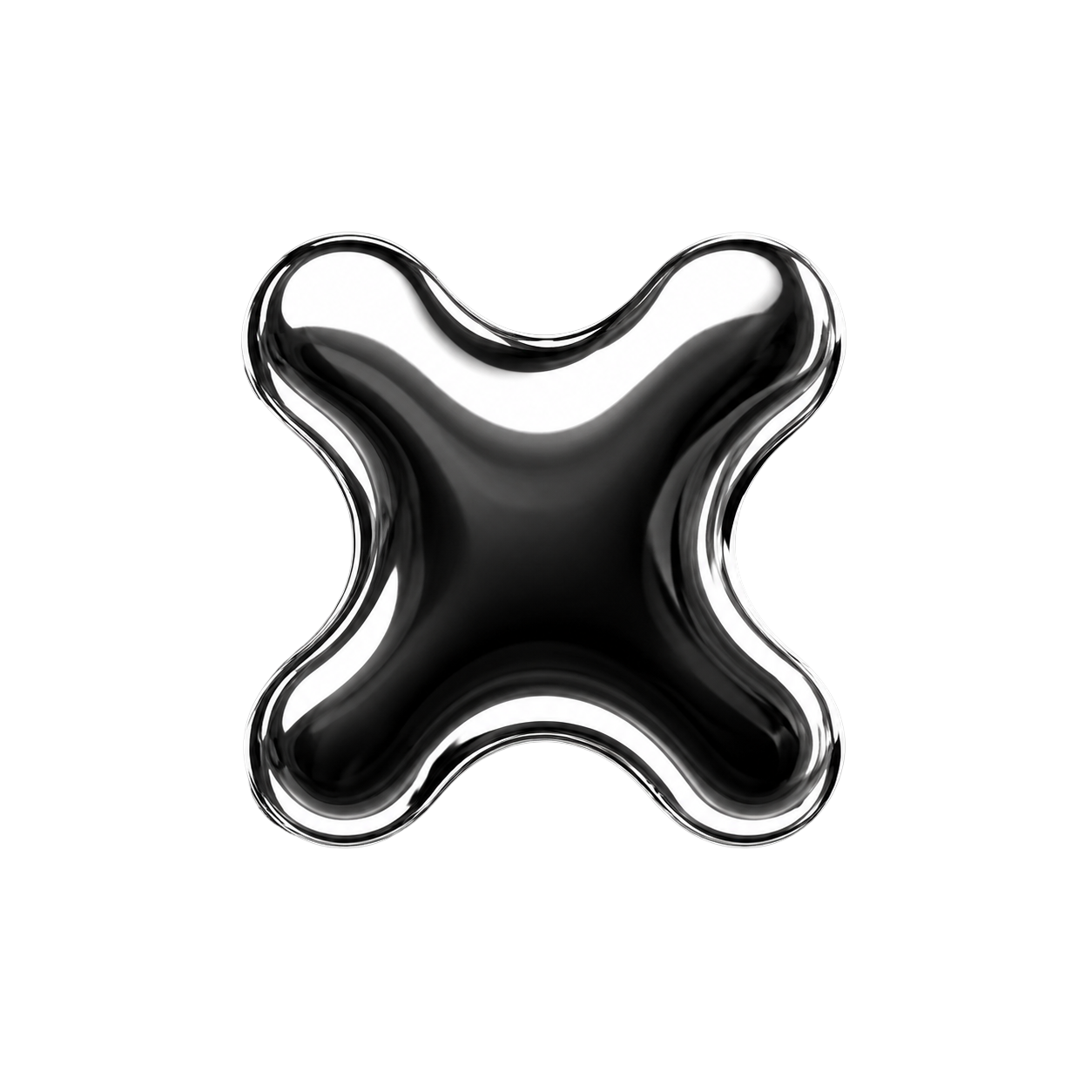 Flex lil x — deep chrome